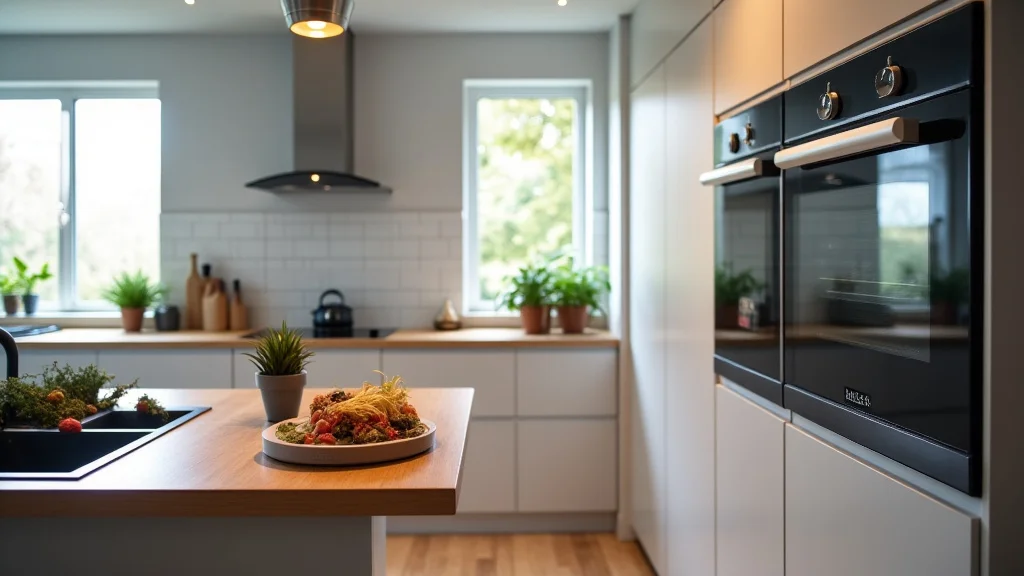 The image shows a curated selection of sleek, modern kitchen appliances, ideal for a buyer's guide.