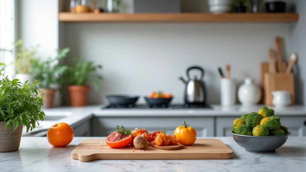 This image shows a stylish collection of modern kitchen appliances, perfect for choosing your ideal set.