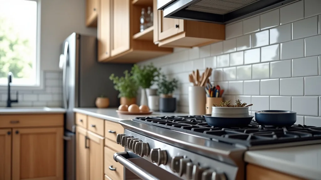 The image shows a selection of shiny, modern kitchen appliances arranged to highlight deals.